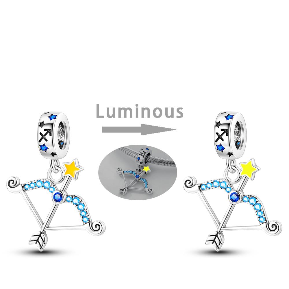 

Серия «Созвездия» Оригинальные Шармы Медные Подвески Бусины Подходят для Браслета DIY Изготовление Украшений Шарм Для Женщины