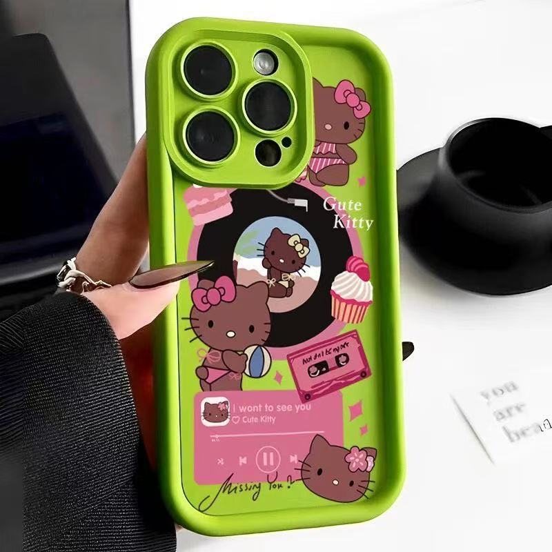Japan and South Korea Cute for Iphone16pro Mobile Phone Case Apple 15 Anti-drop 14 Cartoon 13promax New 12x