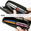 Alto Rose Long Wallet with V-shaped Metal Fittings, Sister, 160055-09, Red