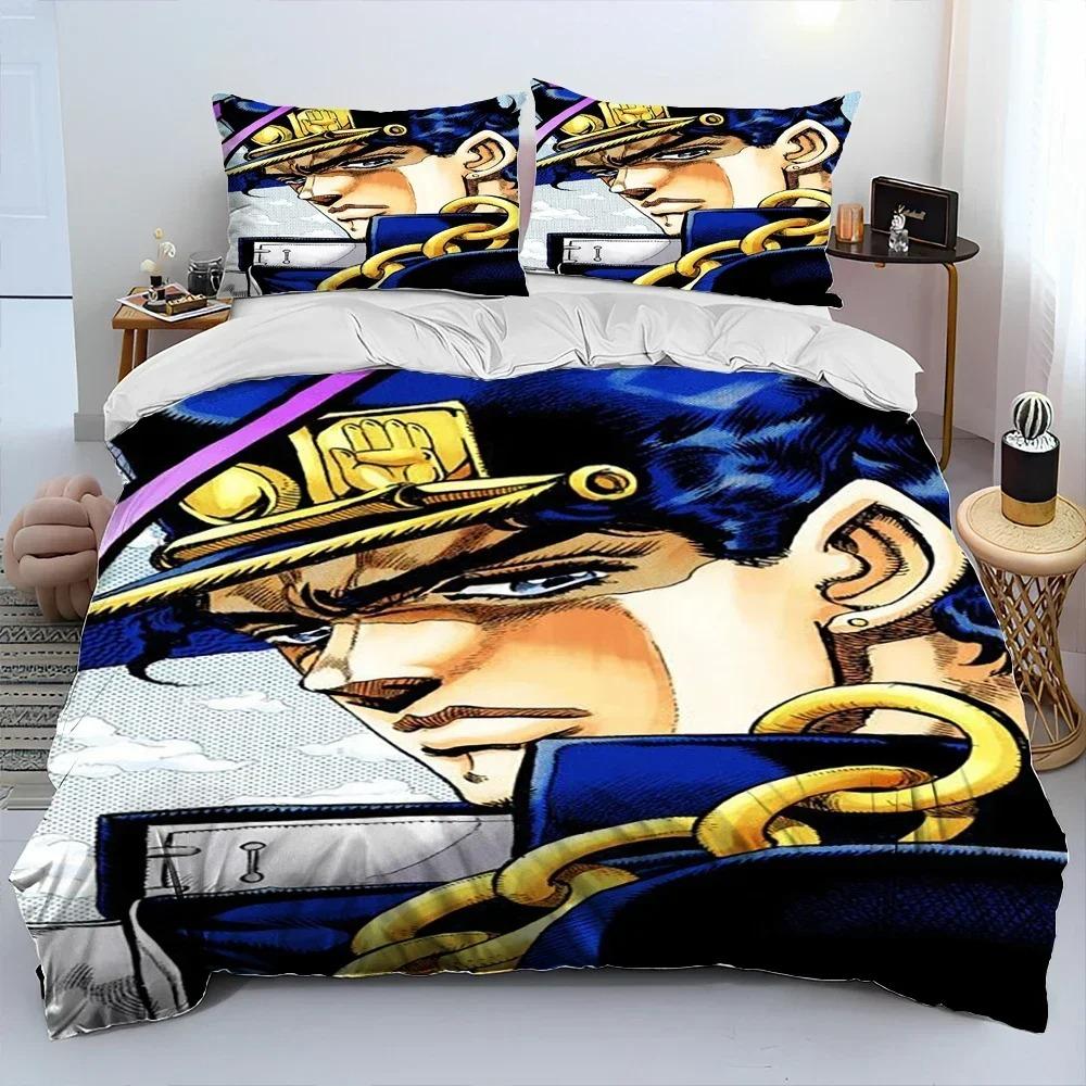 Anime jojo's Bizarre Adventure 3D NEW Duvet Cover Pillowcase Bedding Set Adult Boy Girl Bedroom Decoration Single Double Large