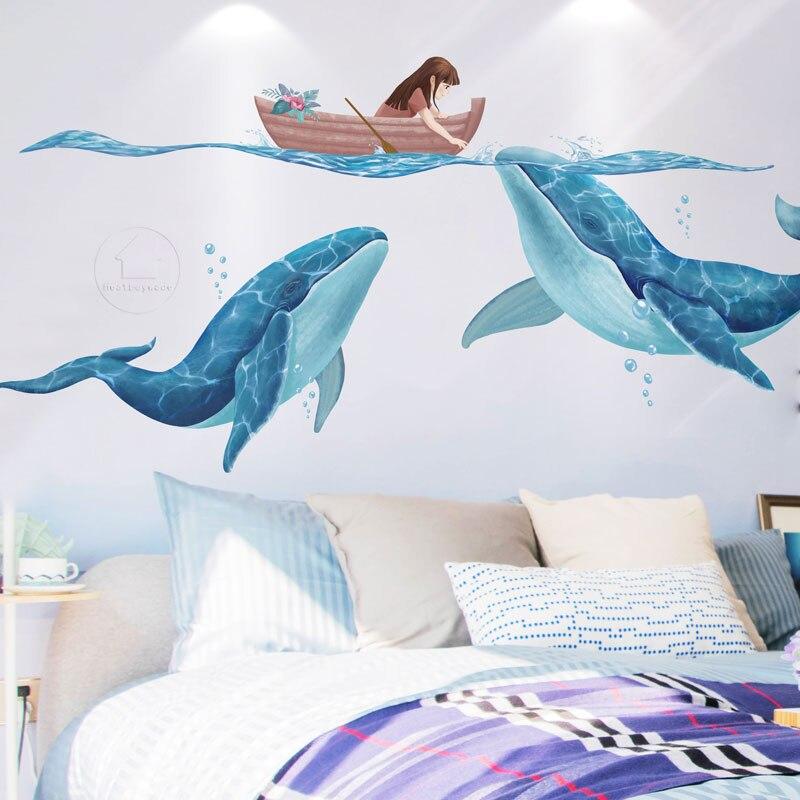 Large Whale Wall Stickers For Kids Room Bedroom Decor Rowing Girl Home Sticker Removable Waterproof Decoration At Affordable S Free Real Reviews With Photos Joom - Are Wall Stickers Removable Large Whale Wall Stickers For Kids Room Bedroom Decor Rowing Girl Home Sticker Removable Waterproof Decoration At Affordable S Free Real Reviews With Photos Joom - Are Wall Stickers Removable
