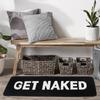 1/2pcs Microfiber Bath Mat Quick Dry And Washable Door Mat, Non Slip Letters Bathroom Rug, Soft And Thicken Shower Mat, Absorbent Bathroom Carpet
