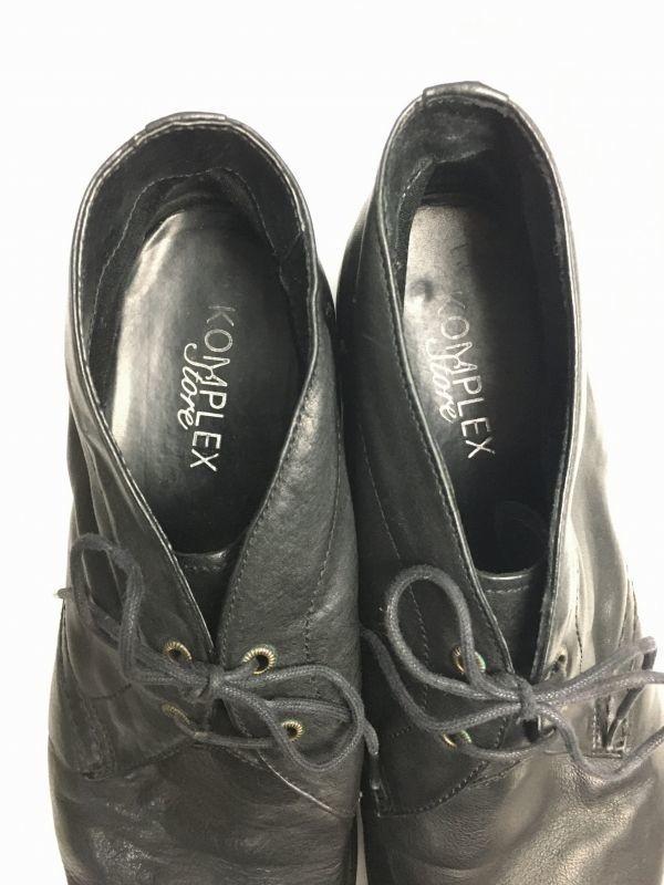 KOMPLEX STORE Chukka batai Dydis 27.0 Juodi Vyriški(NAUDOTA)