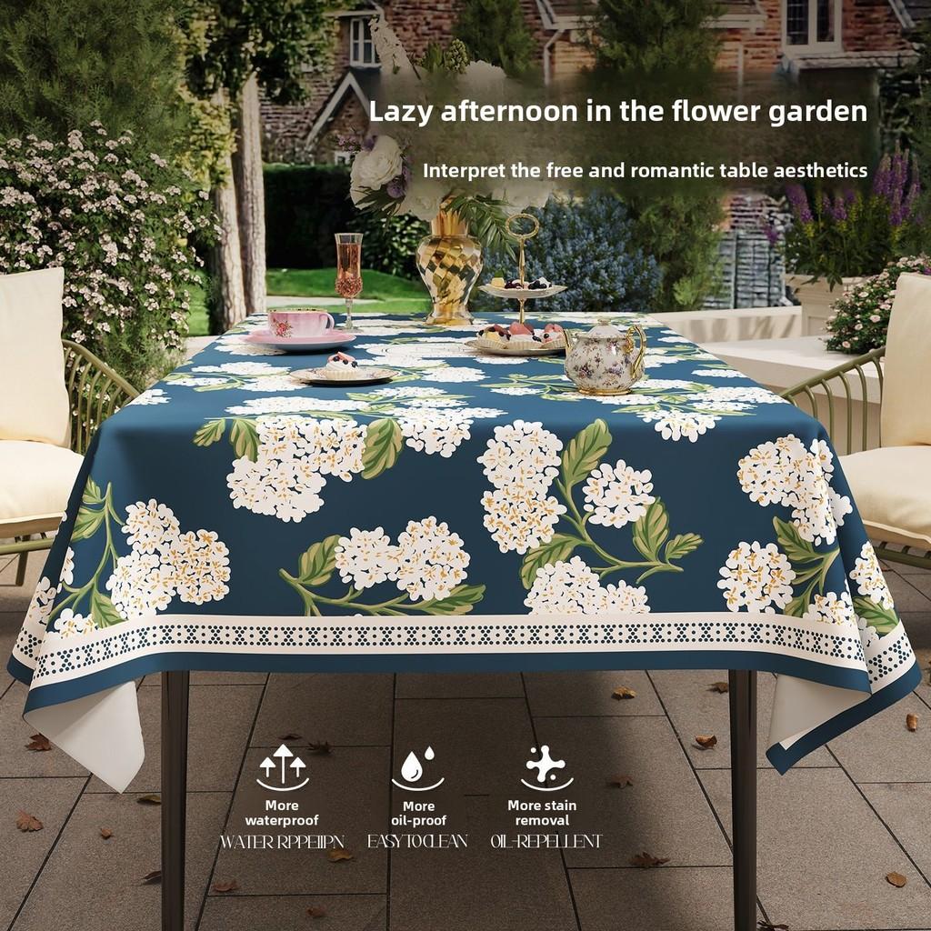 Tovaglia Impermeabile e Oilproof in PVC Stile Nordico per Sala da Pranzo e Decorazione della Casa
