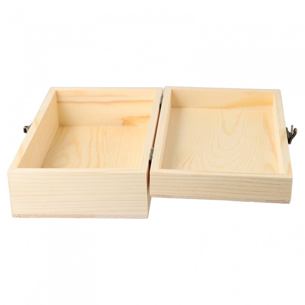 S/M/L Wooden Storage Box Storage Wooden Box Decorated