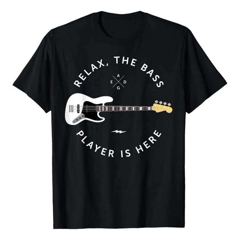 Camiseta Para Bajista Relax, The Bass Player Is Here T- S разноцветный