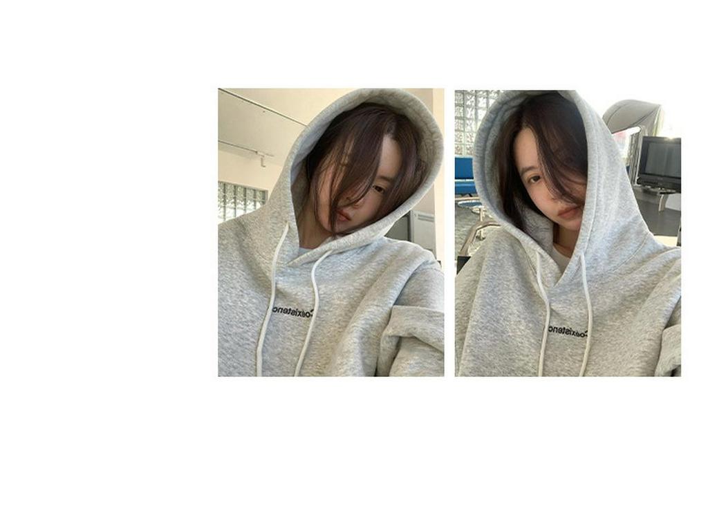 Plus Size American Style Autumn/Winter Printed Women's Sweater for Students