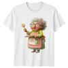 Grandma Baking Cookies Unisexs TShirt Unisexs Tee Graphic Unisex Top