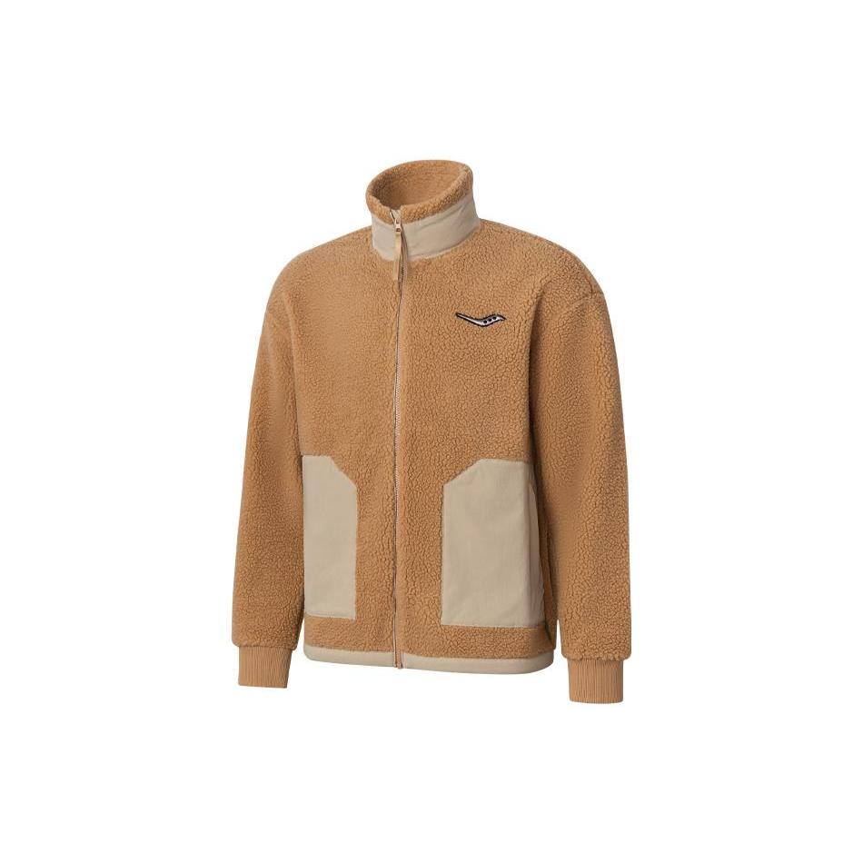 Saucony Jackets Men s Smoke Coffee Color Stand Collar Thickened Other SC2220203-1 L