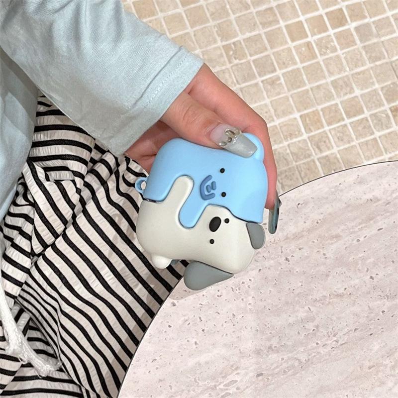 Cute Hug Dog for AirPods Pro1 Generation Protective Case 1 Generation Pro1 Generation Apple Bluetooth Headset Case