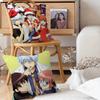 Anime G-GINTAMAS Pillow Case Removable Washable Cushion Cover – All-Season Soft Linen