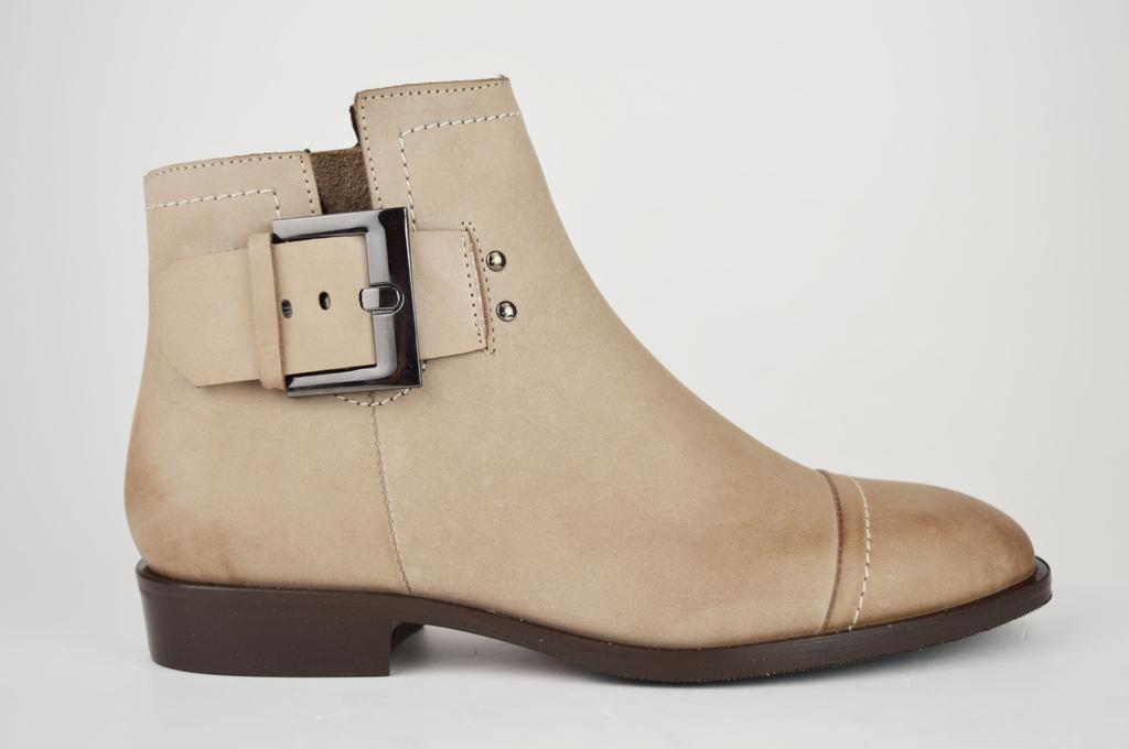 Women's Boots Marco 2011 36 Beige Leather