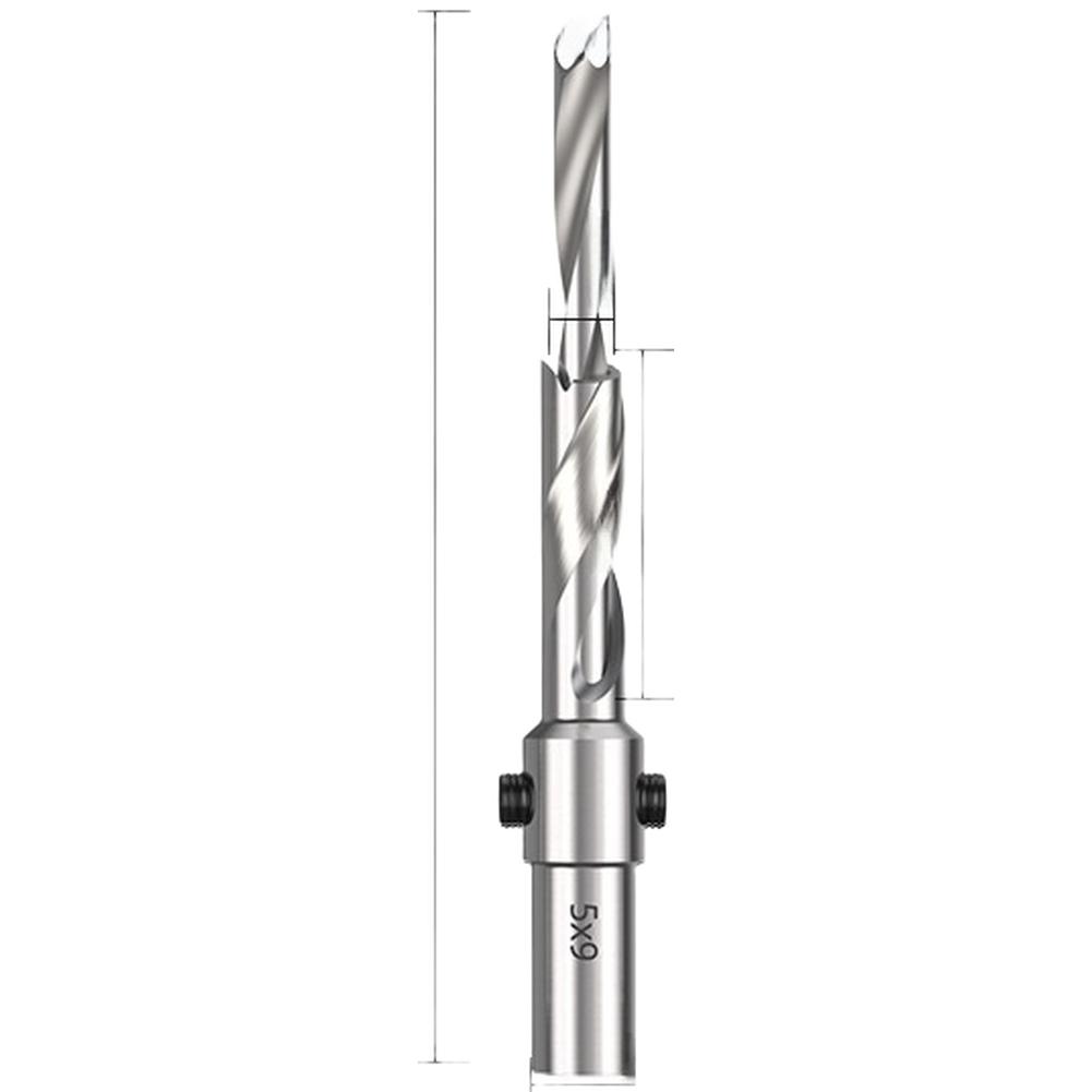 

1pc Woodworking Step Drill Bit Two-stage Countersink Drill Spiral Flute For Screws HSS Hole Drilling Chip Removal Smooth Cutting 5 Times 10 Times 100