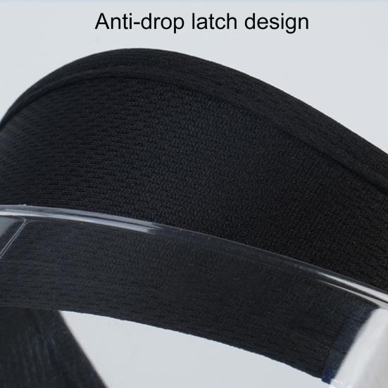 Visiera Protettiva Trasparente per Uomini Donne Anti-Appannamento Paraspruzzi per Lavoro Ciclismo Attività all'Aperto PVC Copertura Totale Fascia Regolabile Maschera Protettiva