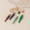Retro Mode Kleine Vis Schelp Bedels Oceaan Serie DIY Hanger Voor Sieraden Maken Ketting Oorbellen Hangende Accessoires