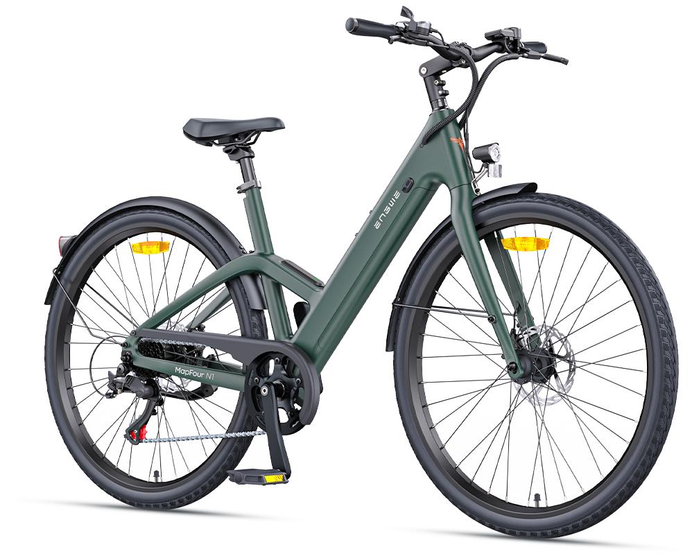 ENGWE N1 AIR ST Ultralight Commuter E-Bike | 15.6KG Carbon Frame | 100KM Range | GPS Anti-Theft | Shimano 7-Speed