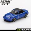 Mini GT (1069) 1:64 Mazda Miata MX-5 (N / D) Versão Tunada - Modelo Diecast Azul Escuro