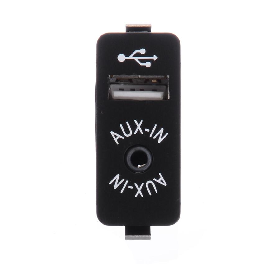 1Pc Adapter Cable Radio on Aux in Audio Stereo Changer Switch Button Fit For BWM