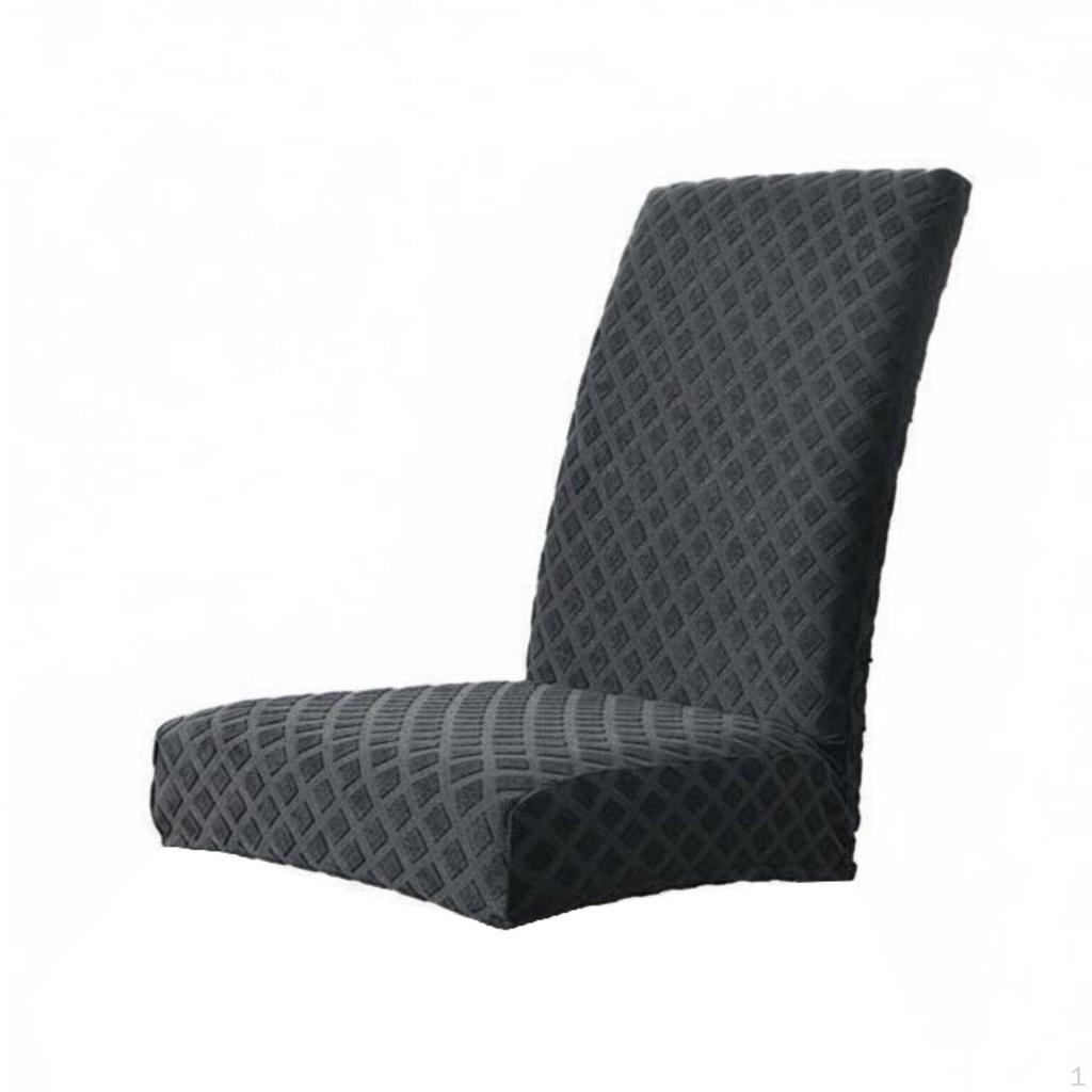 Stretch Dining Chair Cover Full Coverage High Back Stretchy