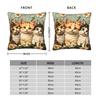Pillow Case Adorable Animal-Printed Design Pillow Cover For Couch Sofa Bedroom Fashion Pillowcases