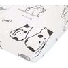 Cute Cartoon Cat Pattern Bed Hat Four-Piece Bedding Set Bedroom Dormitory Bedding Decoration