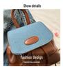 2025 Trendiger Damen-Retro-Denim-Bucket-Rucksack: Vielseitige Handtasche & Schultasche für Studenten