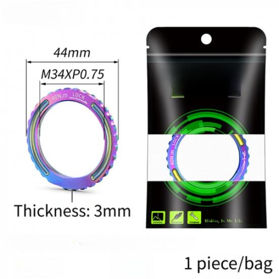 Center lock disc brake lock ring nut cover alloy for Campagnolo CP wheelsets