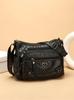 2025 Women's Crossbody Bag: Fashionable, Multi-Pocket, Large Capacity, Single Shoulder Bag for Middle-Aged Mothers
