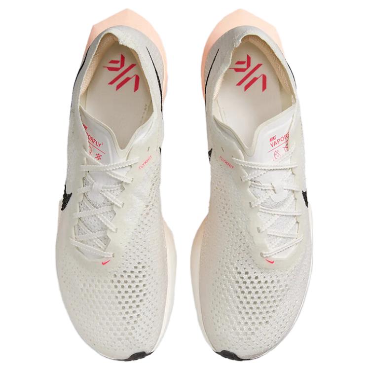 Nike ZoomX VaporFly Next% 3 Sail Crimson Tint Men Sneakers Cream Guava-Ice Black DV4129-103