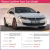 For Peugeot 508 SW ~ Luxuriou Chrome Exterior Door Handle Cover Car Accessories Stickers Trim Set