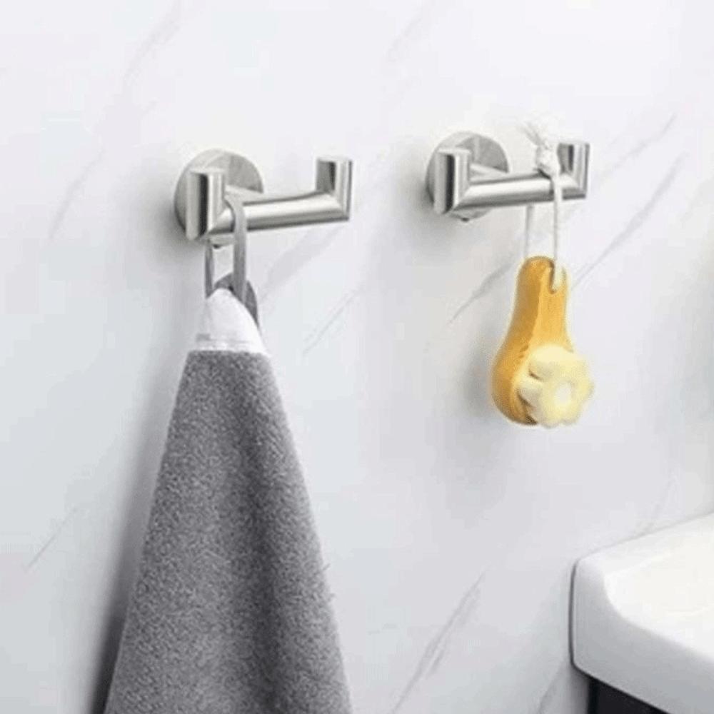 Domácí dekorace Koupelnový věšák na ručníky Úložný stojan Nástěnný úložný háček Nástěnný háček na kabáty a oblečení Koupelna