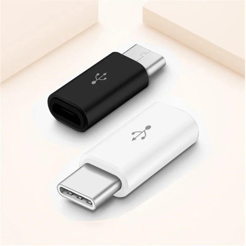 200PCS USB Type-C to Micro Charging Converter for Xiaomi Redmi Note 11S 10S 9S 8T 9T 10T 7 8 9 10 11 Pro Max USB OTG Adapter