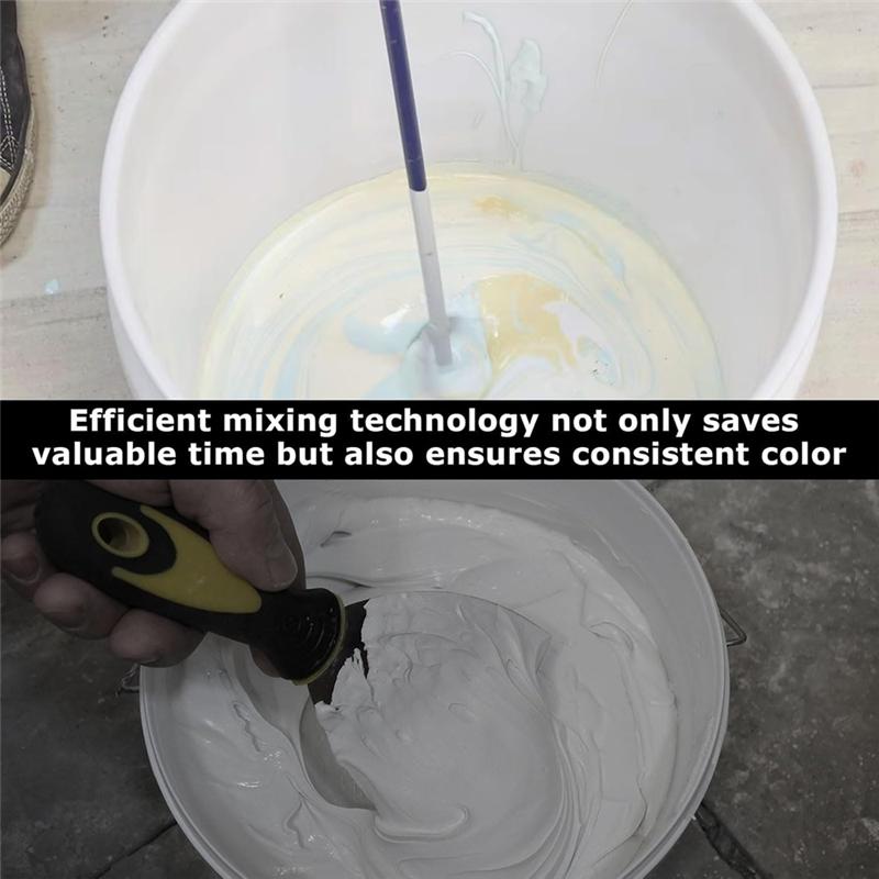 A95I-Epoxy Resin Mixing Paddle, 1/4" Drill, Reusable Paint Mixer Pack(4), Stirrer Attachment