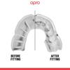 Opro UFC Bronze GEN2 Mouthguard White