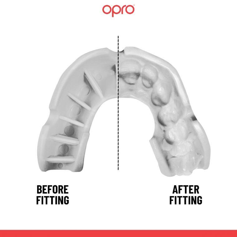 Opro UFC Bronze GEN2 Mouthguard White