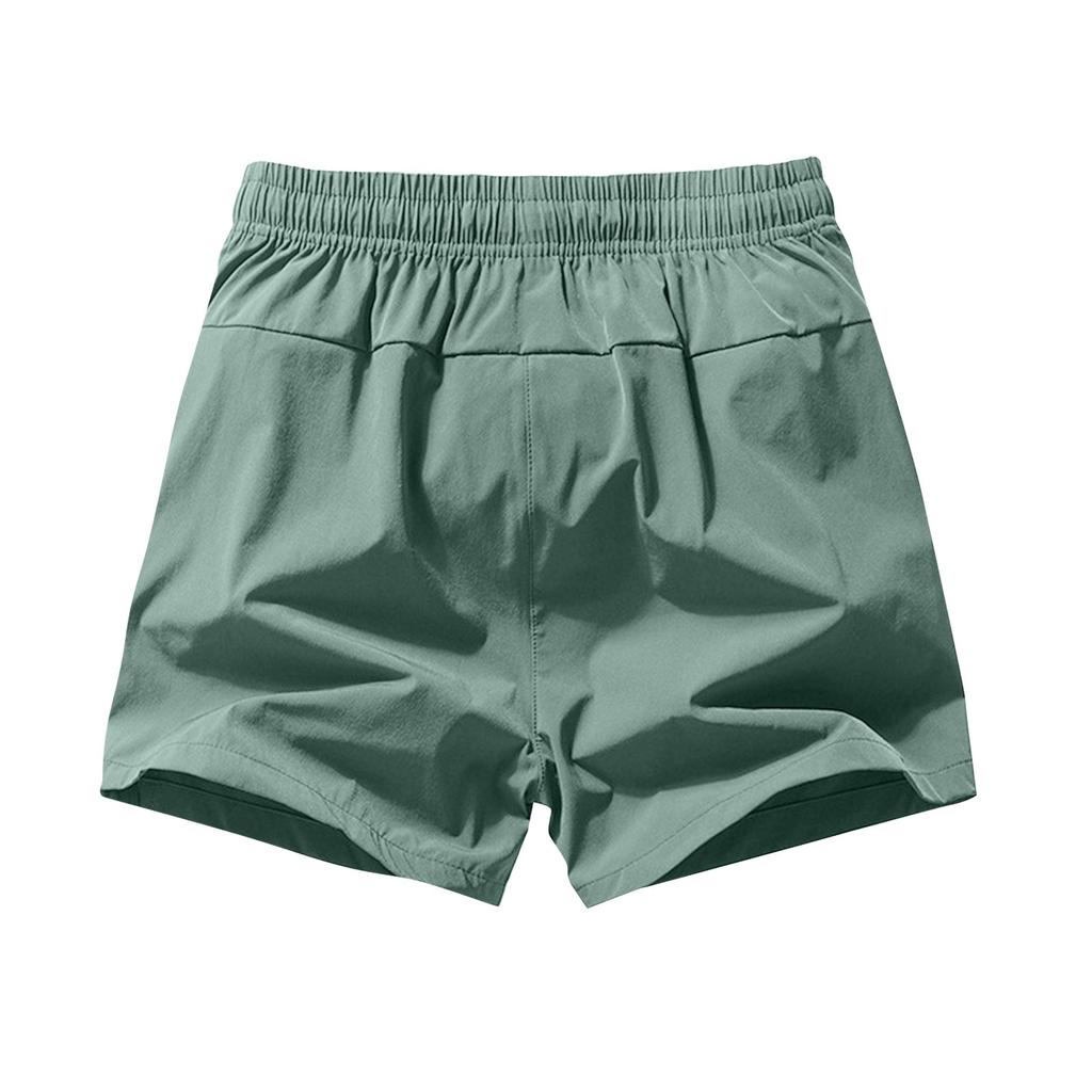 Summer Men's Stretch Breathable Loose Solid Color Sports And Leisure Ice Silk Pants