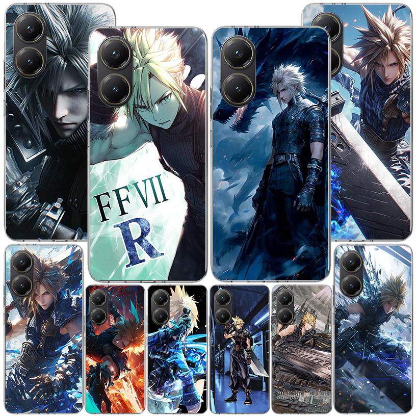 Final Fantasy FF VII Phone Case For Xiaomi Poco X7 X6 X5 Pro F7 Ultra Redmi 15C 15 13C 13 12C 12 10 10A 10C 9 9A 9C 9T Cover Poc