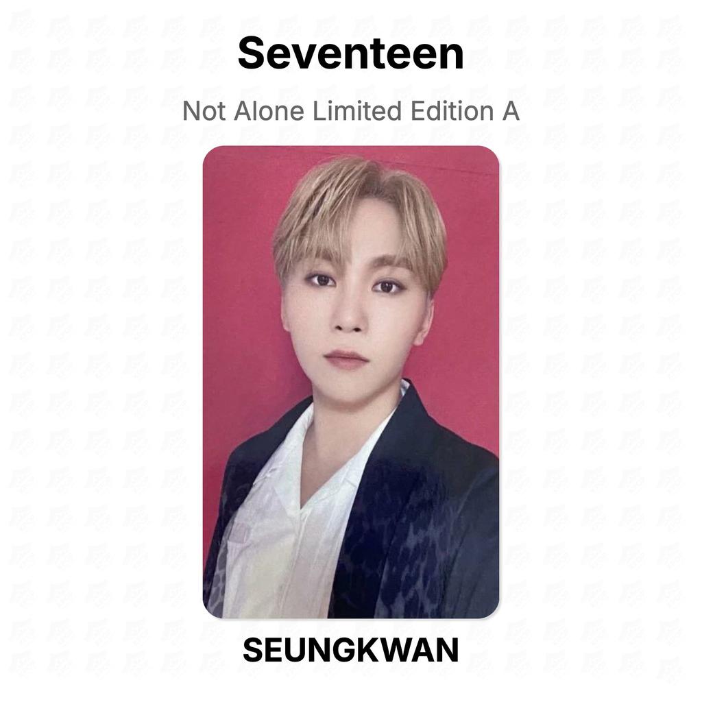 Seventeen Not Alone Limited Edition A Official Photocard