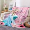 Customiz Name Personality Elsa Frozen Blanket Soft &Warm Sofa Office Bed Travel Lunch Break Blanket, Gift Suitable All Seasons