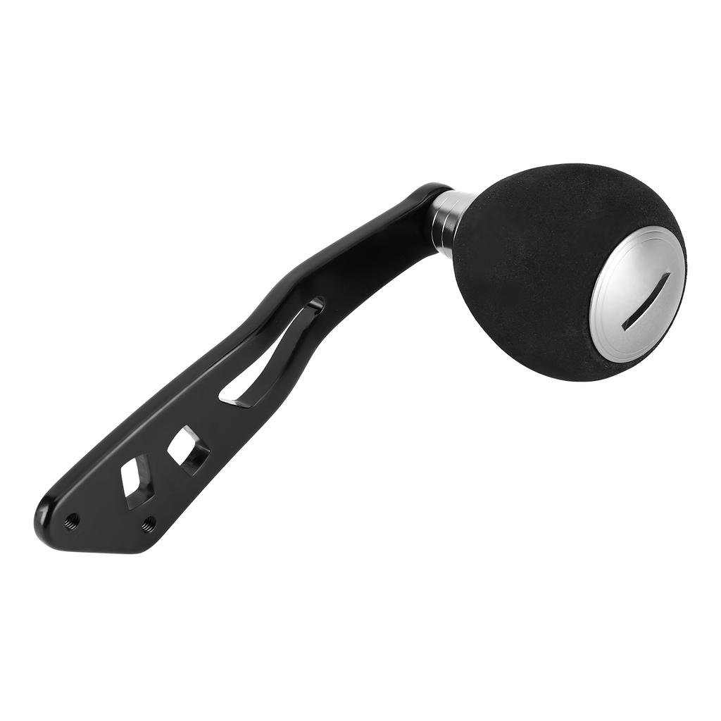 Uchwyt korbki kołowrotka wędkarskiego Ramię kołyski do kołowrotka castingowego marki ADS w kolorze czarnym pistoletowym