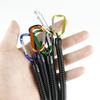 5Pcs Coiled Fishing Lanyard with Carabiner Retractable Safety Coiled Tether Fishing Ropes Pliers Lip Fishing Tackle