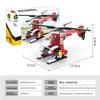 Assembly Aircraft Firefighting Building Block Model Ornament Children Toy Gift