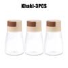 Precision Salt Control Dispenser Sealed Quantitative Seasoning Jars Press Design Spice Storage Containers for Kitchen Cooking
