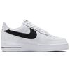 Nike Air Force 1 07 Cut Out Swoosh - White Black Men Sneakers DR0143-101