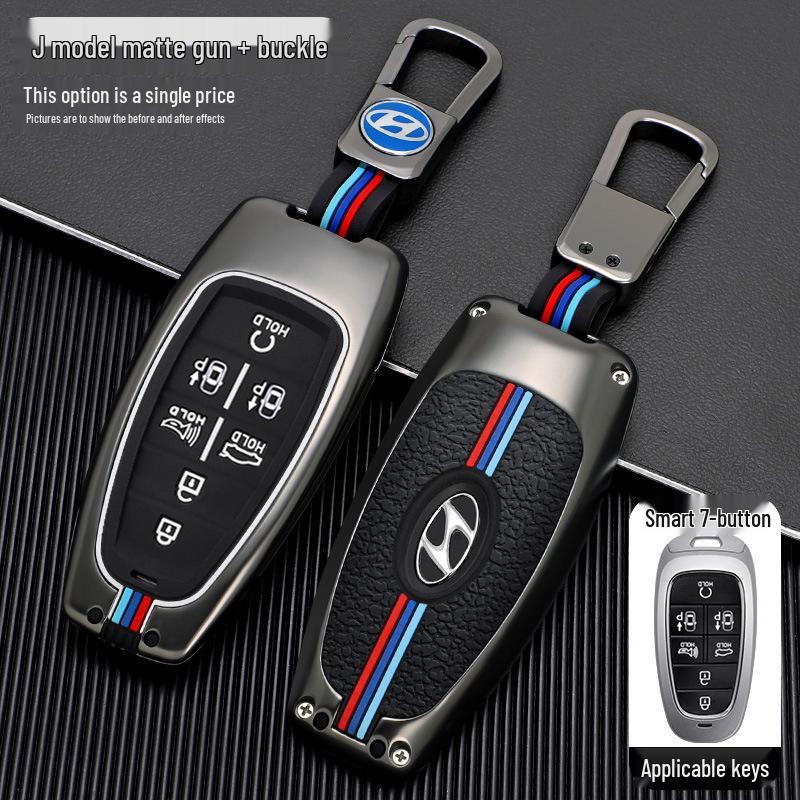 Fifth-Gen Hyundai Tucson L Car Key Case and Metal Shell