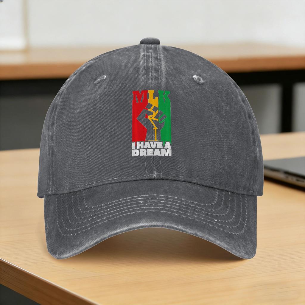 I Have A Dream Martin Luther King Jr Mlk Day Casual Baseball Cap For Women Men Summer Outdoor Gym Hip Hop Hats Baseball Caps