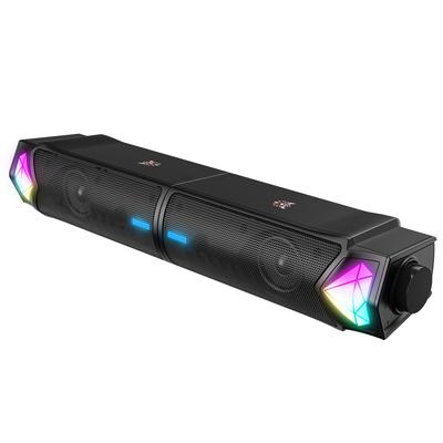 Onikuma Bluetooth-Lautsprecher mit Nachtlichtlampe, intelligenter farbiger Lichtlautsprecher für Zuhause, Karten-Subwoofer, hohe Lautstärke, hochwertiges Soundsystem