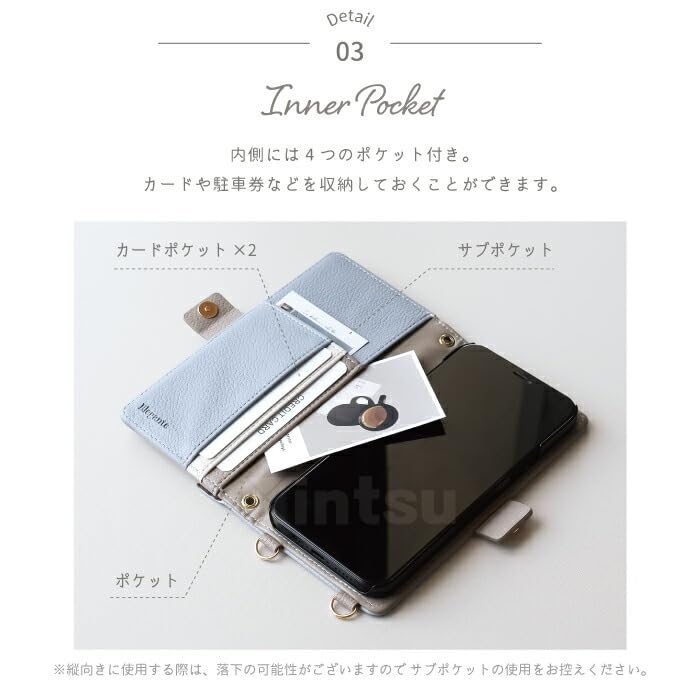 Official Elegante Tricolor Shoulder Case for iPhone Shoulder Phone Neck Shoulder Portrait or Landscape Card Smartphone Shoulder Phone Case for iPhone