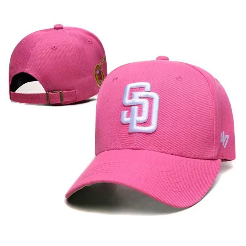 MLB Baseball Cap Flat Brim Adjustable Snapback Street Style Embroidered Men Women
