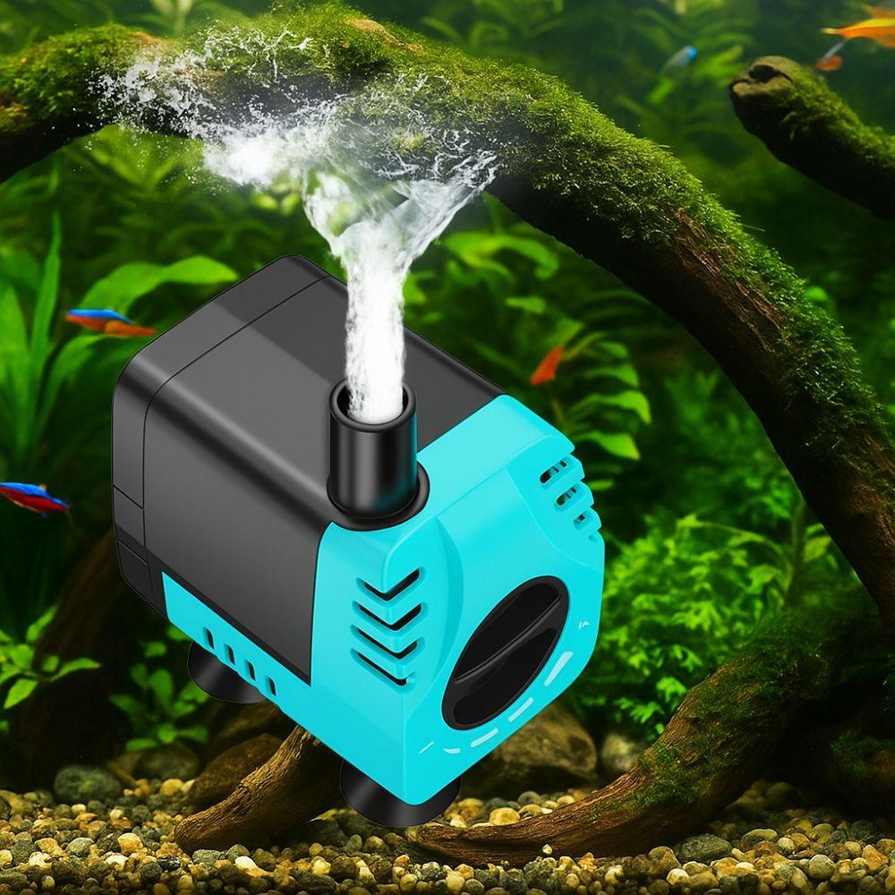 8W Fish Tank Water Pump Silent Water Circulation Pump Water Exchang Bottom Suction Pump  Fish Tank